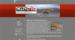 Desktop Screenshot of crqrocks.com